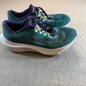 Nike Zoom Fly 5 Mens Size 11.5 Low Geode Teal Running Shoes DM8968-303